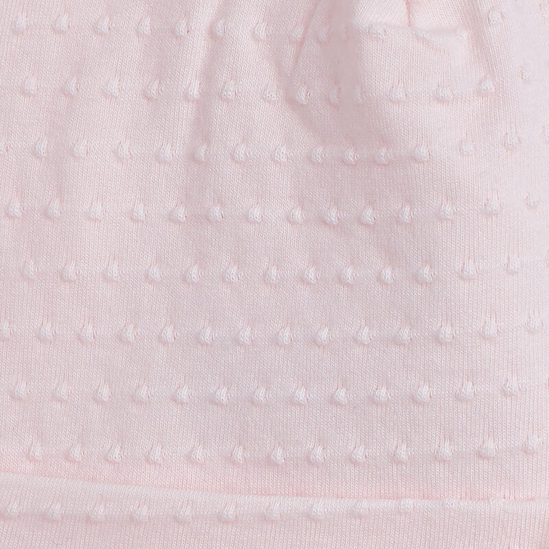 Girls Light Pink Knitted Hat image number 2
